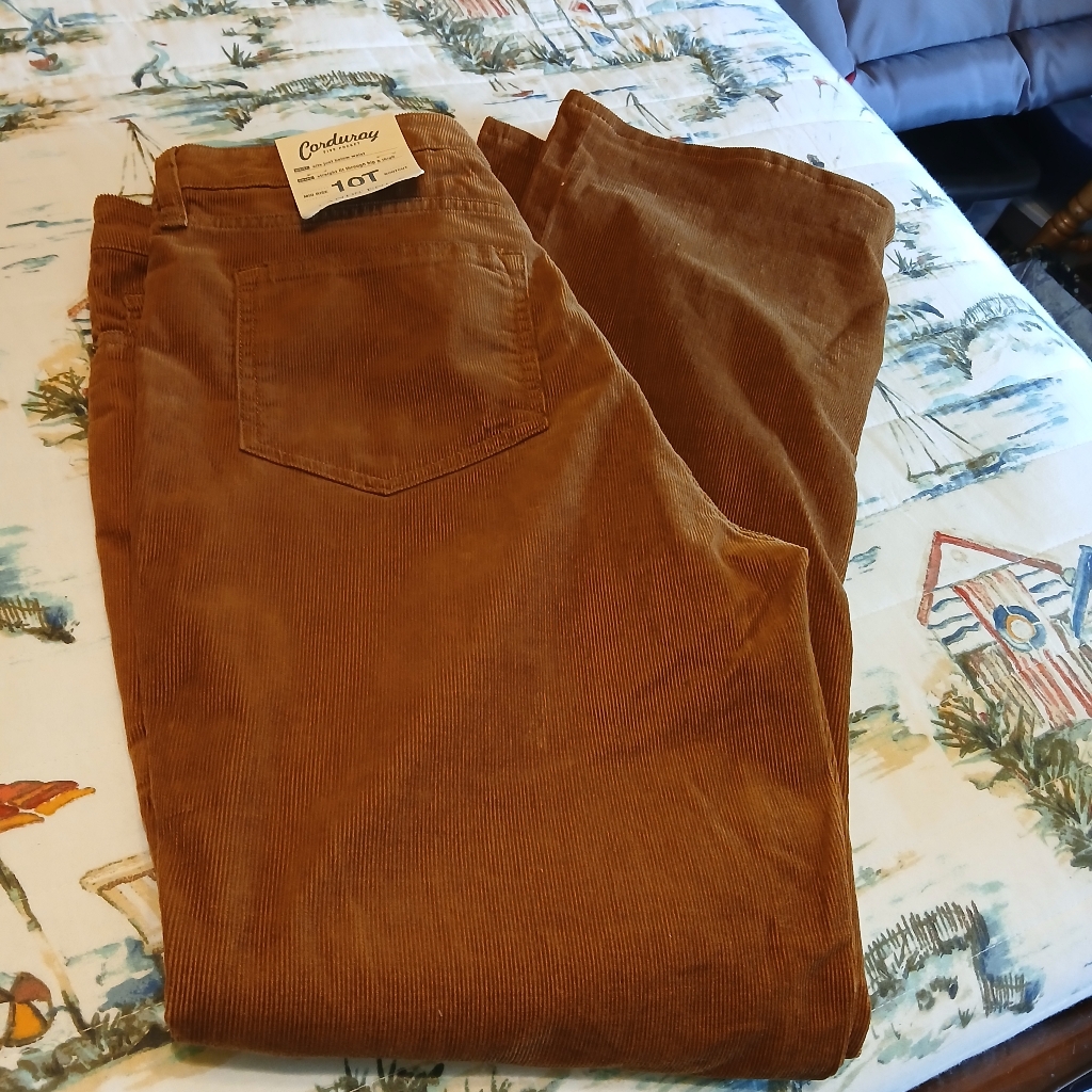 10 Landsend Corduroy Bootcut Nwt — image 2 of 8
